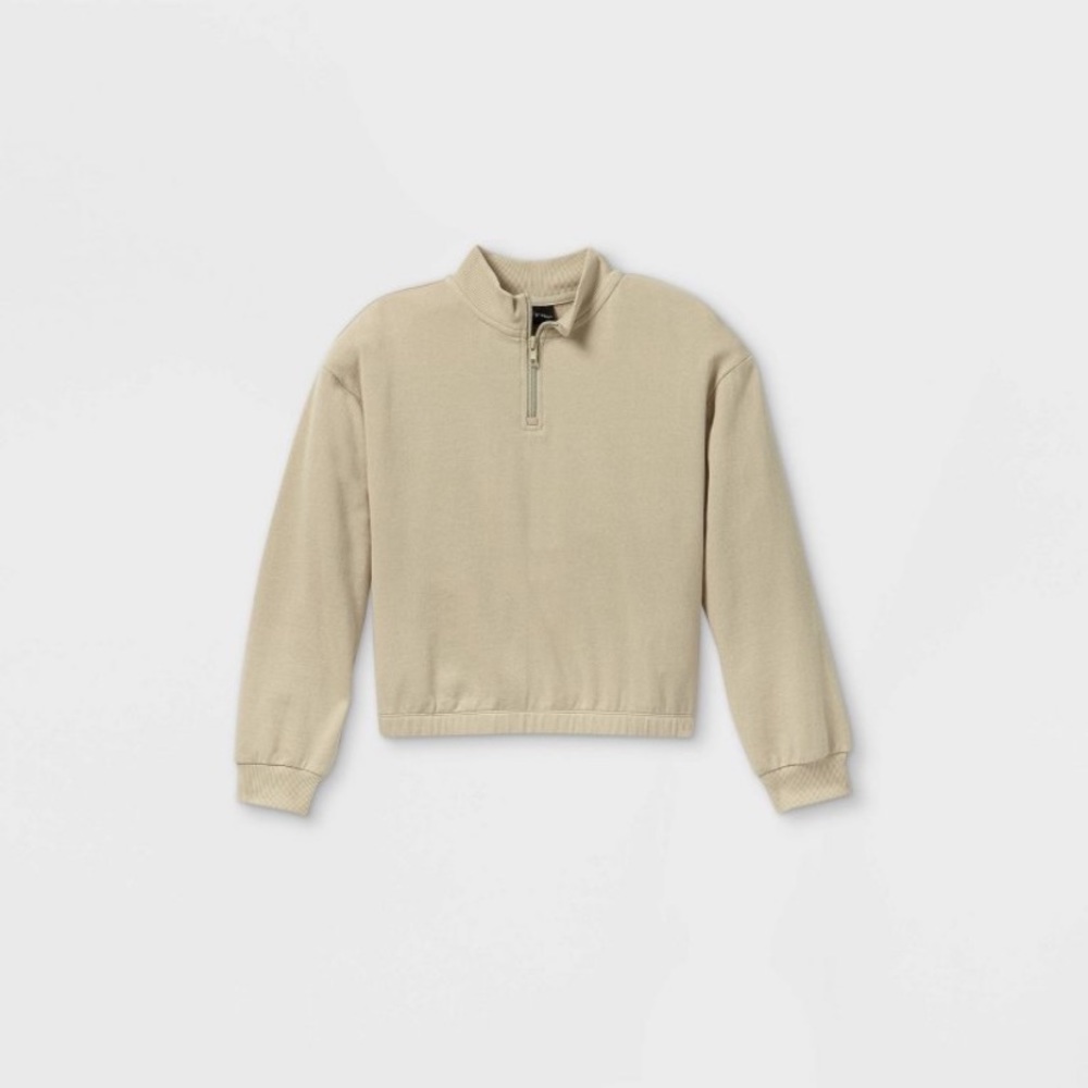 Art Class Girl Quarter Zip Pullover